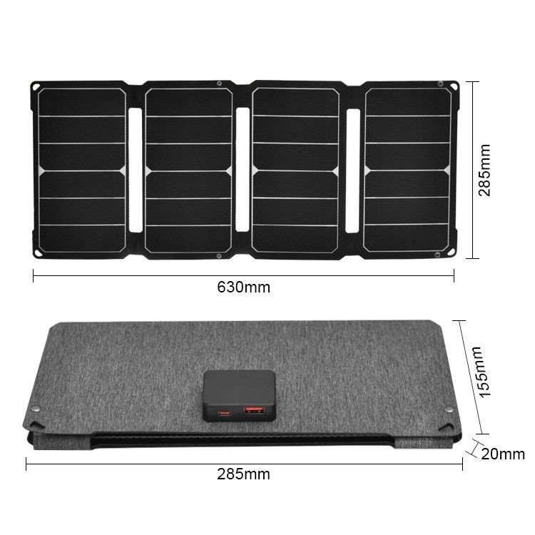 Neueste Solarzelle IP68 30W 12V klappbares Solarpanel perfekt für andere Anwendungen