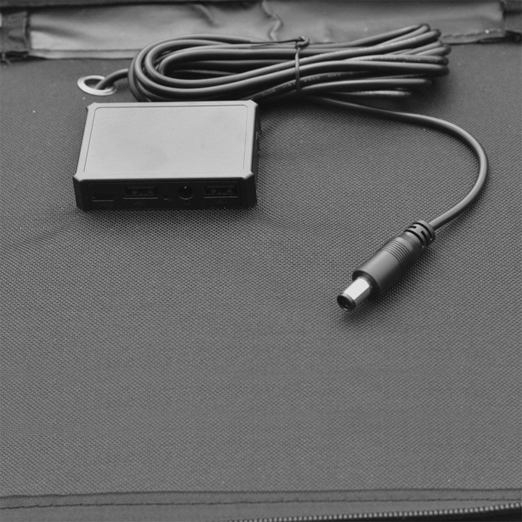 CE/FCC/ROHS/PSE zertifizierte 40W tragbare Klappsolarplatten-Laufladegerät für Camping