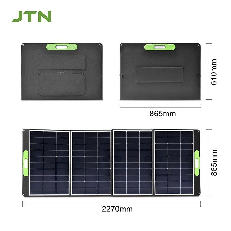 300 Watt Klappsolarpaneel für Ebike MONO Solarzelle Anpassbar OEM/ODM-Support