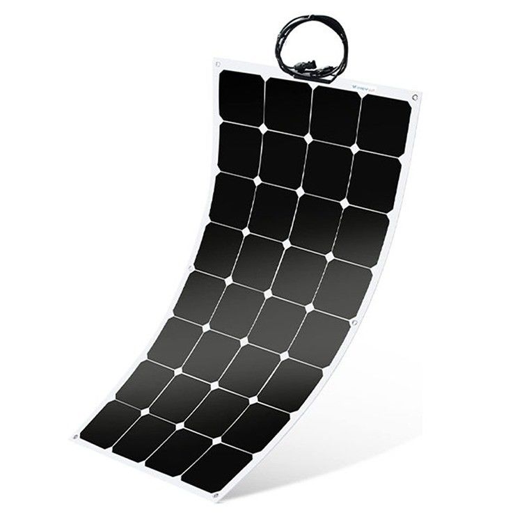 PV 12v 24v 200w 100w ETFE Solarpanel Flexibles Kit für Wohnmobile im Freien