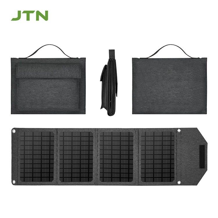 MPPT-Technologie Portable Solar Charger 24w Klappsolarplatte zum Laden von Telefonen