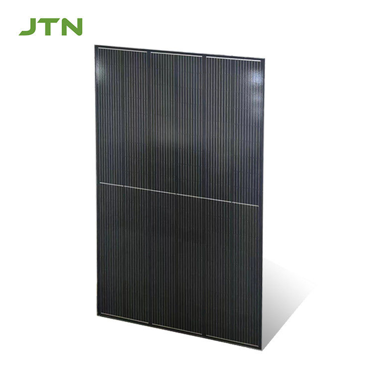 220V Ausgang 450W Mono-Solar-Panel mit schwarzem Design und individualisierbarem Logo