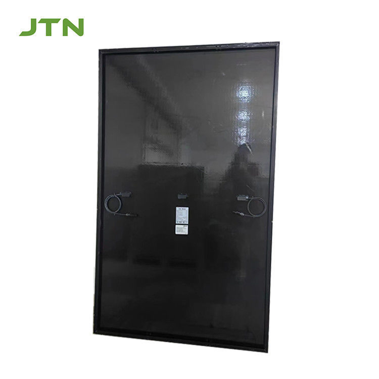 220V Ausgang 450W Mono-Solar-Panel mit schwarzem Design und individualisierbarem Logo