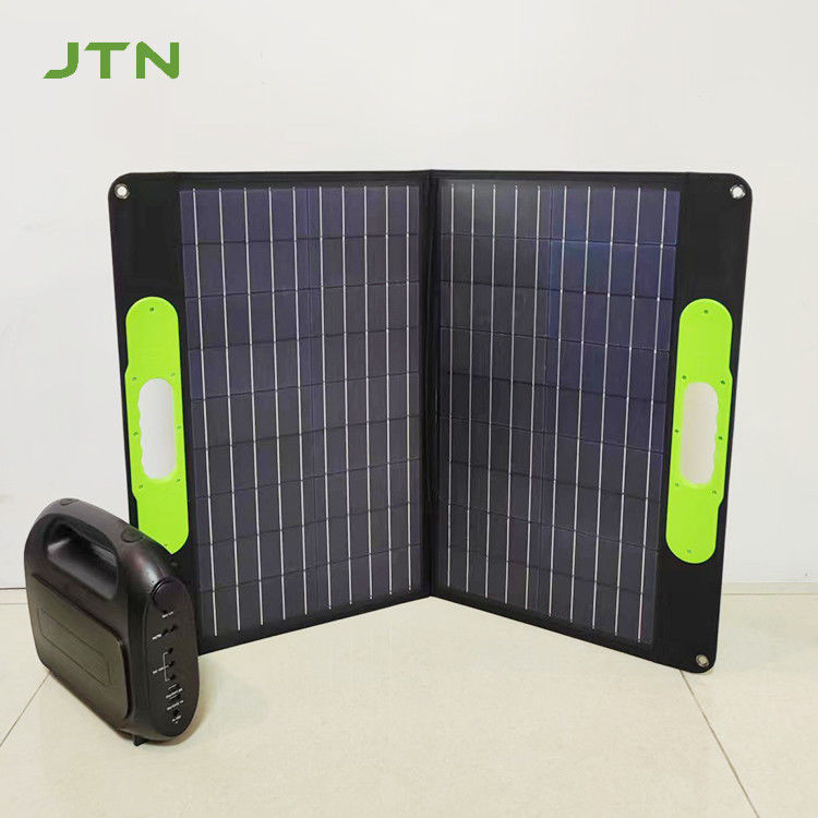 PET/ETFE Oberflächenmaterial 100 Watt Mono-Faltbare Solarladegerät für Camping und Wohnmobil