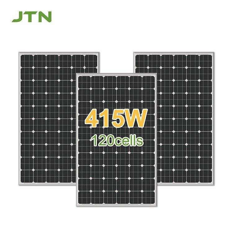 12 Jahre Fertigung 415Wp Solarpanel für die Anpassung von Logo-Drucken und Heimatenergie