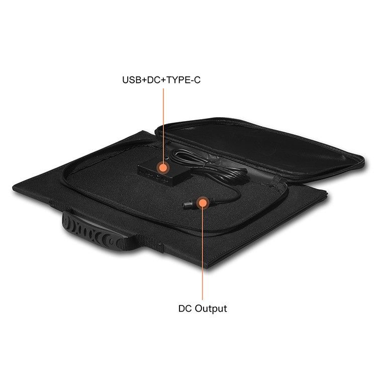 Kraftwerk 30W individuell angepasste, faltbare Solarzelle mit CE/FCC/ROHS/PET-Zertifikat