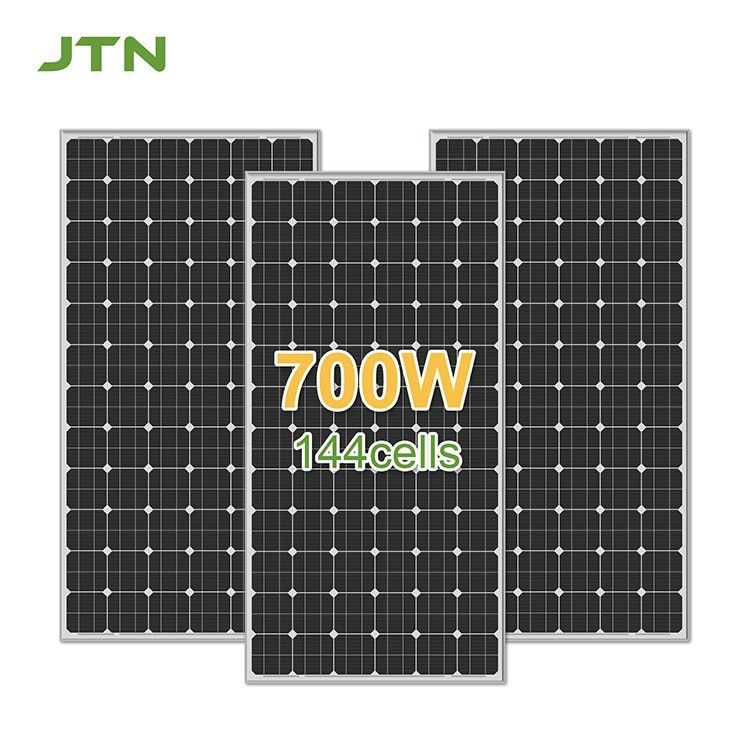 12 Jahre Fertigung HJT Solarmodul Photovoltaik-Zell-Panel Solar 700w 210mm Hochleistungs-Schindelfeld-Solarpanel