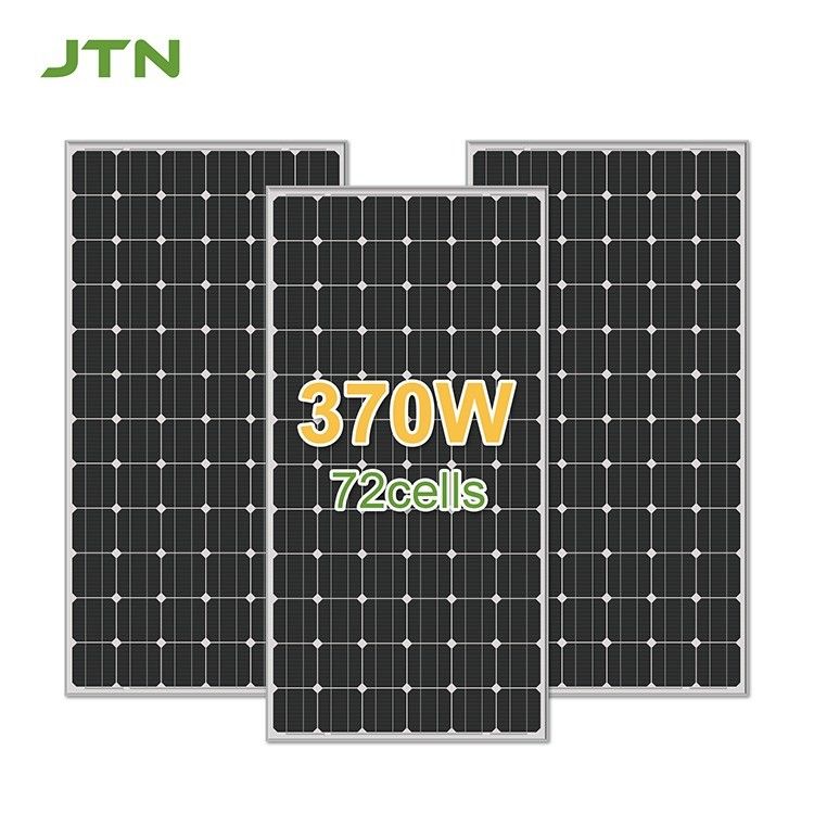 PERC Technologie 370w 375w 48v Monokristalline Solarzelle für Zuhause 156.75mmx156.75mm
