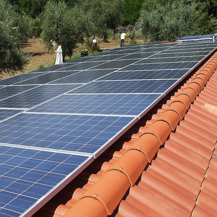 Protable Name Mono Solar Panel 415w 400w für Zuhause MC4/DC/Anderson Ausgang Vollschwarz